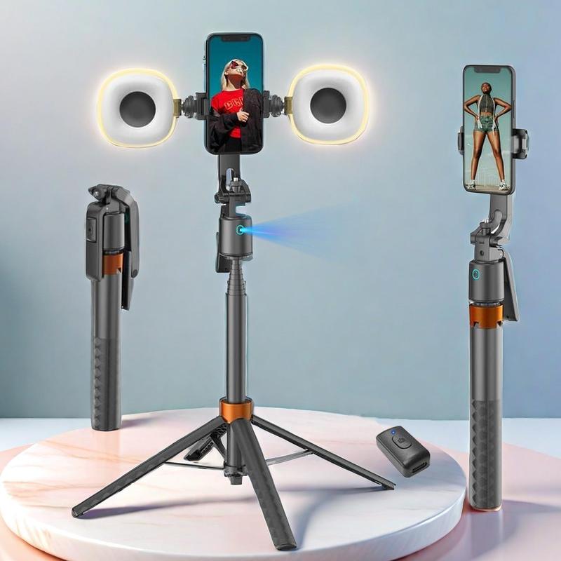 Photography Basics - Tongsis Tripod Rechargeable dengan Pelacak Wajah