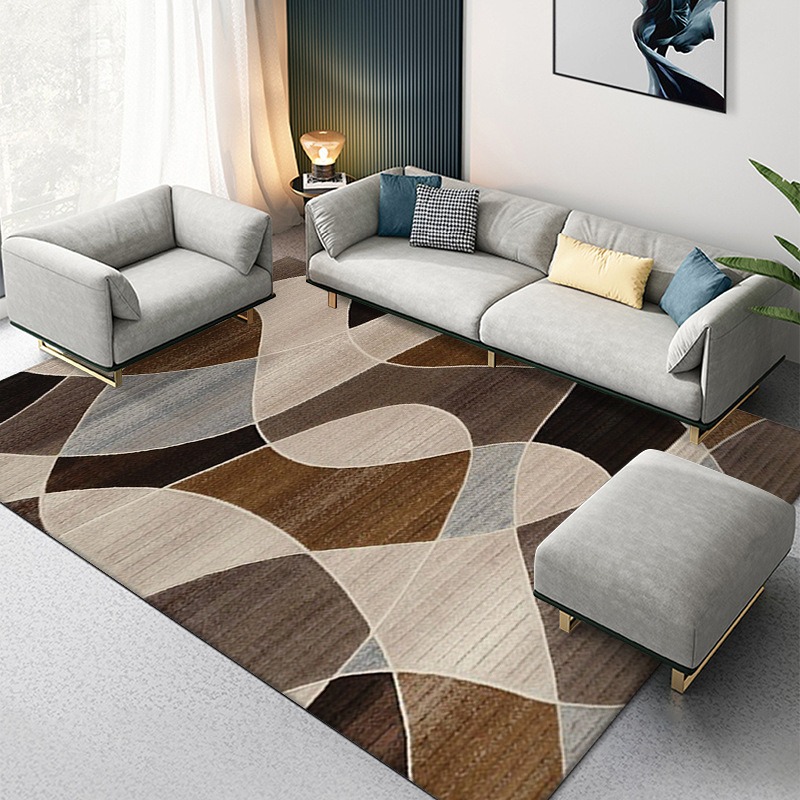 Photography Geometry - Karpet Geometri Abstrak Gaya Nordik Karpet