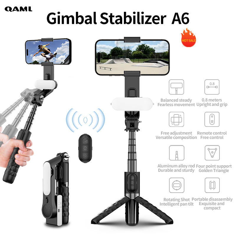 QAML A6 2025 Penstabil gimbal  - Photography Basics ulasan dan harga