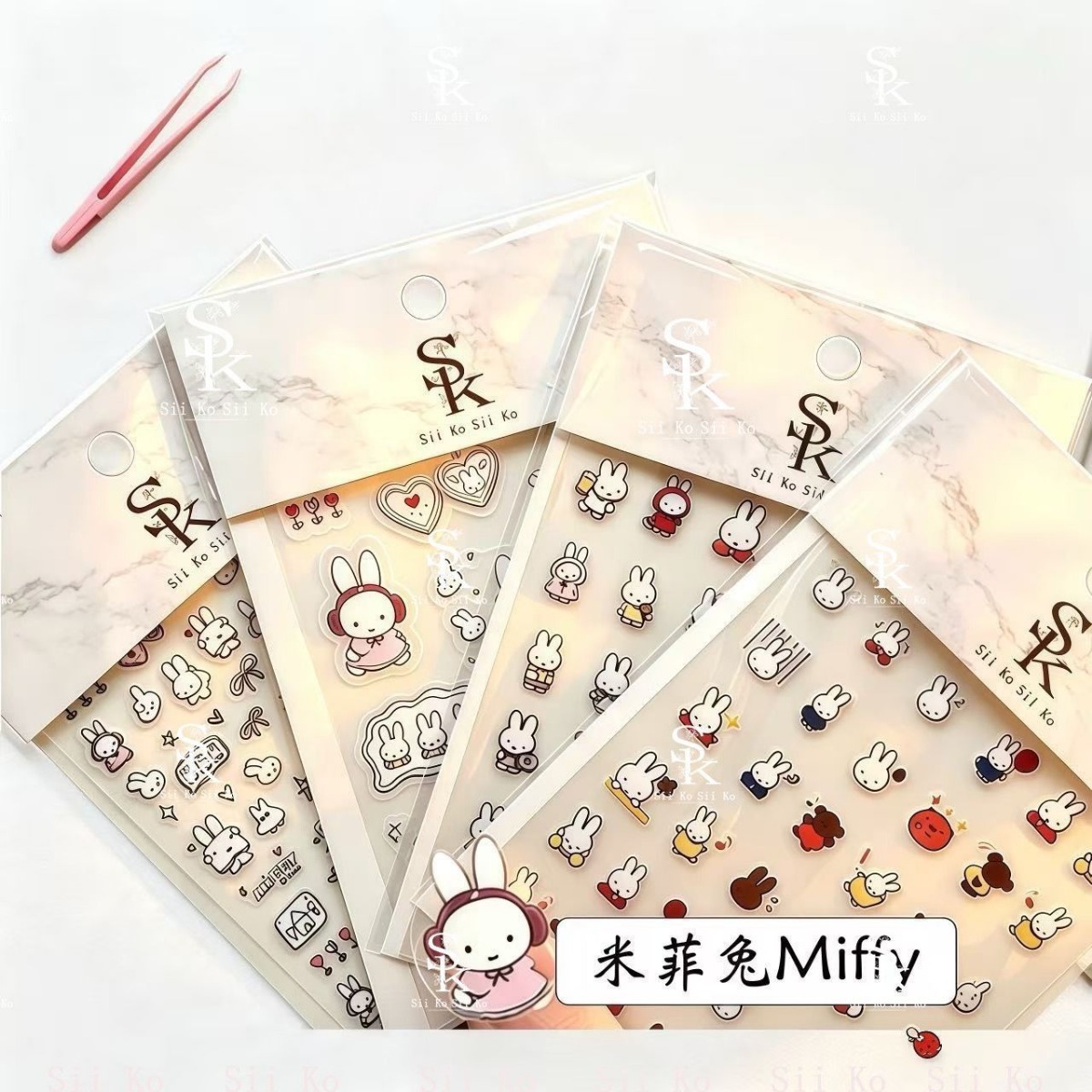 Stiker Kuku Kelinci Miffy Kart - Photography Cheat Sheet ulasan dan harga