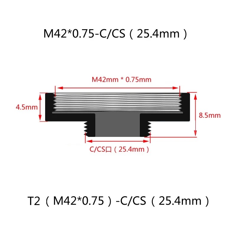 ‌ Cincin Adaptor M42 ke C Moun - Lens Adapter Ring ulasan dan harga