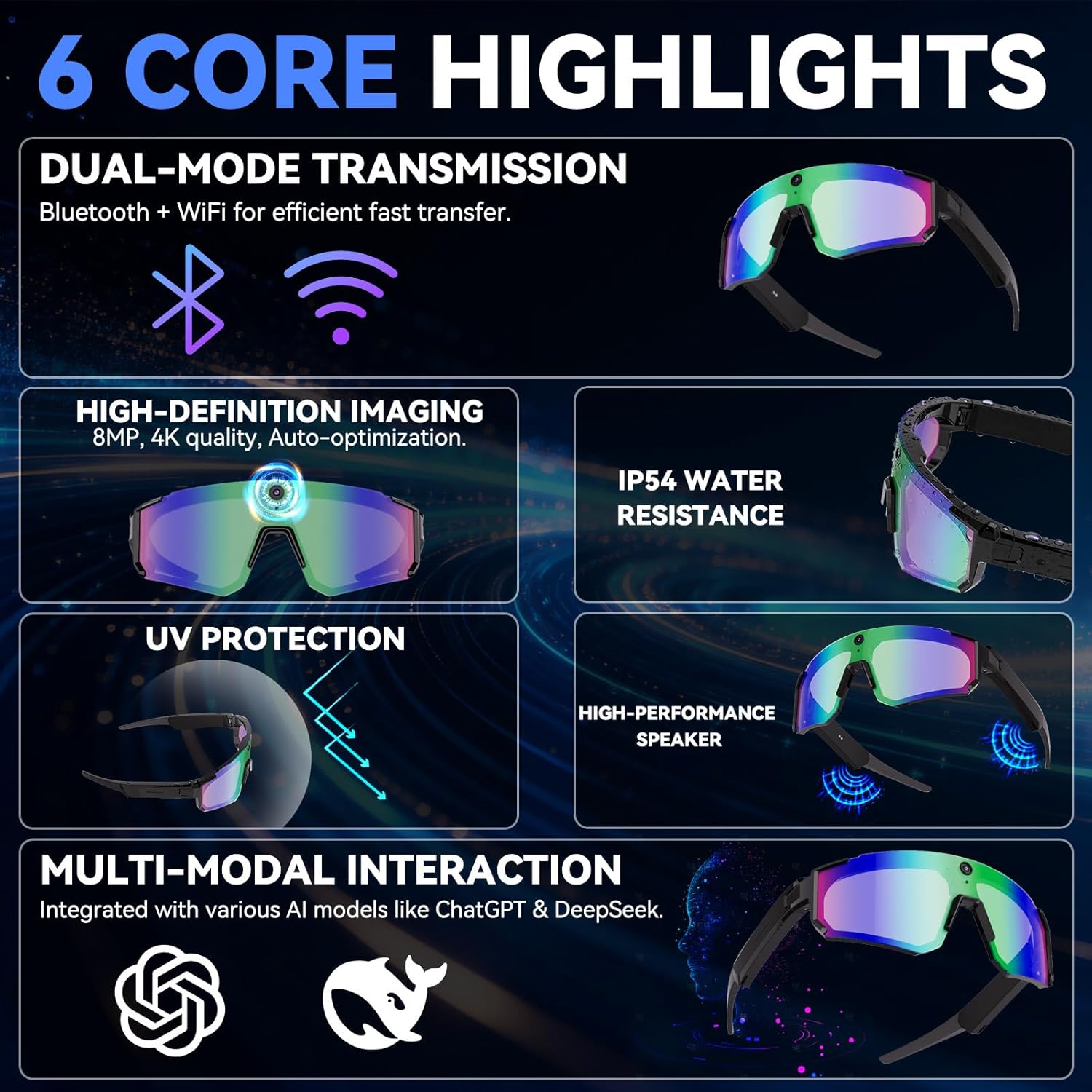 Kacamata Pintar AI Terbaru 202 - Photography Japanese ulasan dan harga