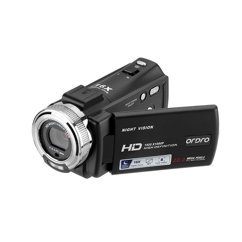 Ordro V12 kamera Video Vlog ka - Photography Prompt ulasan dan harga