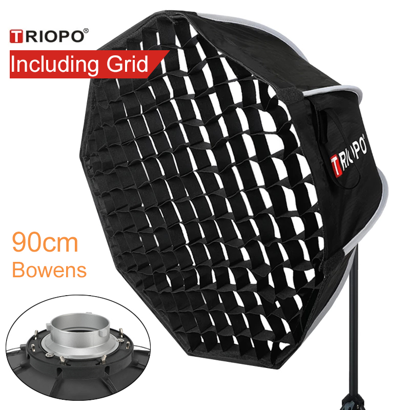 Triopo 90cm Softbox Portabel B - Photography Umbrella ulasan dan harga