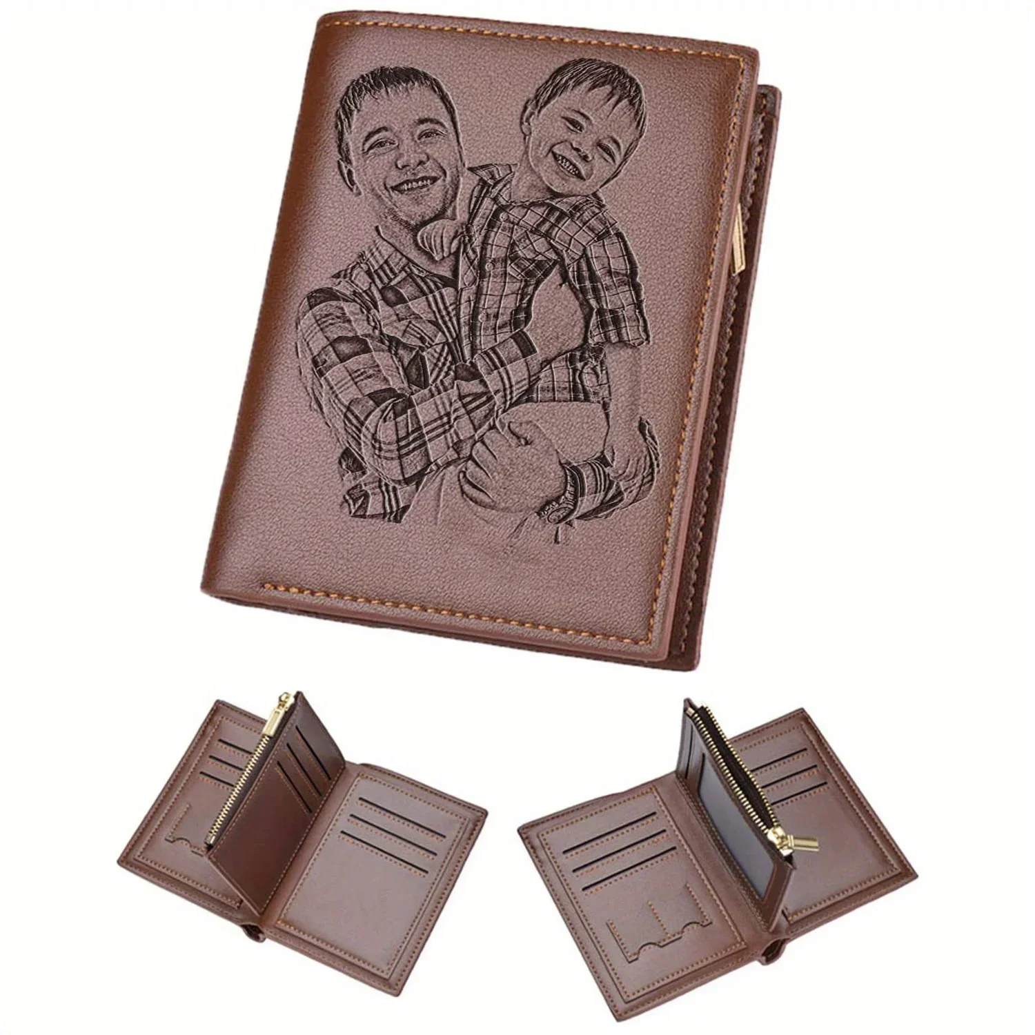 Dompet Foto Pria Berukir Kusto - Photographic Memory ulasan dan harga