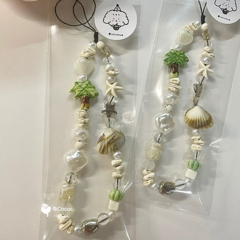 Tali Ponsel Manik-Manik Kerang - Camera Wrist Strap ulasan dan harga