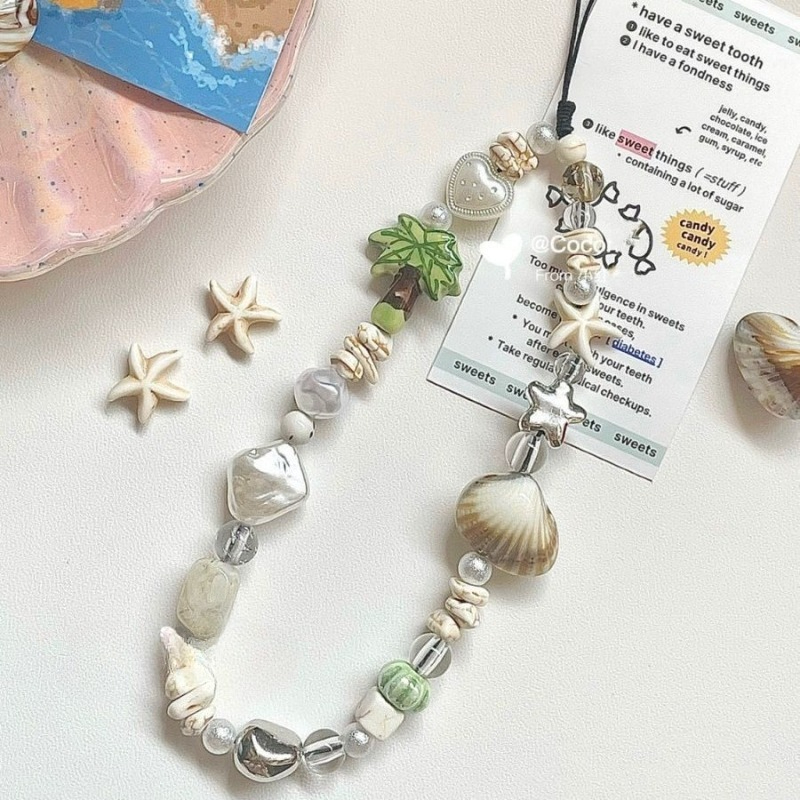 Tali Ponsel Manik-Manik Kerang - Camera Wrist Strap ulasan dan harga