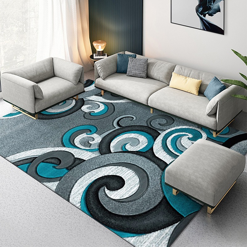 Karpet Geometri Abstrak Gaya N - Photography Geometry ulasan dan harga
