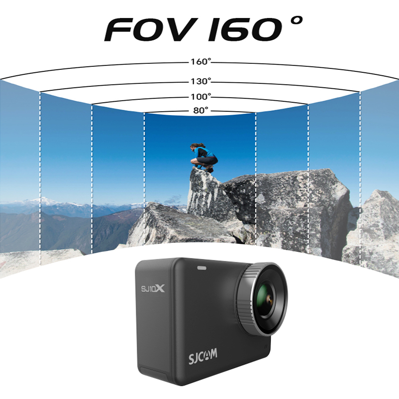 SJCAM SJ10X Kamera Aksi Tahan  - Photographic Memory ulasan dan harga
