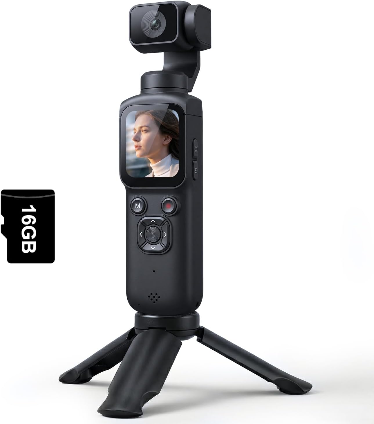 Kamera Vlog Pocket 3-Axis Gimb - Photographic Memory ulasan dan harga